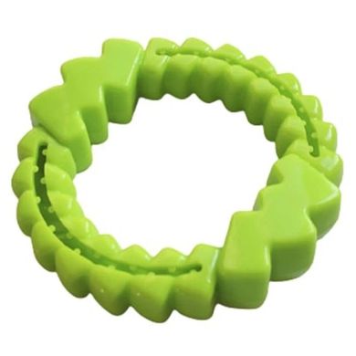 AnimAll (ЭнимАлл) GrizZzly - Игрушка для лакомств в форме кольца 16,5х16,5х4,2 см Зеленый