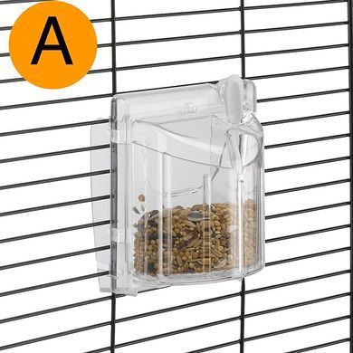Ferplast (Ферпласт) Cage Regina - Клетка для попугаев, канареек и мелких экзотических птиц, Латунь