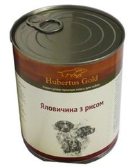 Hubertus Gold (Хубертус Голд) - Консервированный корм говядина с рисом для активных собак 800 г