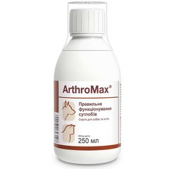 Dolfos (Дольфос) ArthroMax - Сироп АртроМакс для суставов с глюкозамином и хондроитином для собак и кошек 250 мл