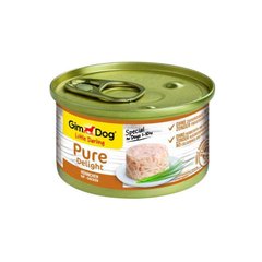 GimDog (ДжимДог) LITTLE DARLING Pure Delight - Консервы для собак с курицей 85 г