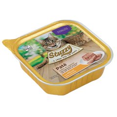 Stuzzy (Штузи) Stuzzy Cat Sterilized - Консервированный корм с курицей для стерилизованных кошек и кастрированных котов (паштет) 100 г