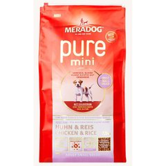 Mera (Мера) Dog Pure Mini Adult - Сухой корм для взрослых собак-аллергиков мелких пород с курицей и рисом 300 г