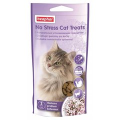 Beaphar (Беафар) No Stress Cat Treats – мясные подушечки для снятия стресса у кошек 35 г