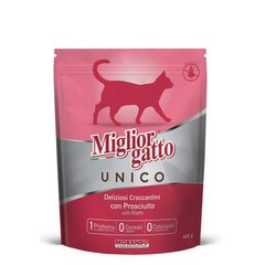Morando (Морандо) Migliorgatto Unico Ham - Сухий корм з шинкою для дорослих котів 400 г