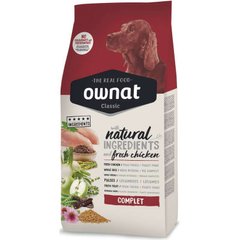 Ownat (Овнат) Classic Complet - Сбалансированный корм на основе куриного мяса, для собак 4 кг