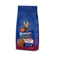 Brekkies (Бреккіс) Cat Urinary Care - Сухий корм на основі м'яса та овочів для профілактики сечокам'яної хвороби у котів і кішок 1,5 кг