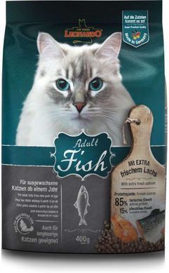 Leonardo (Леонардо) Adult Fish - Сухий корм з рибою для котів, 7,5 кг