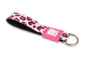 Max&Molly (Макс енд Моллі) Key Ring - Брелок для ключів Leopard Pink з леопардовим принтом