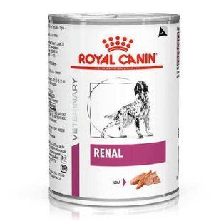 Royal Canin (Роял Канін) Renal - Консервований корм для собак при хронічній нирковій недостатності (паштет), 410 г