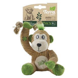 M-Pets (М-Петс) Terra Eco Puppy Toy Zuzu - Эко-игрушка Зузу для щенков, 18х11х15 см