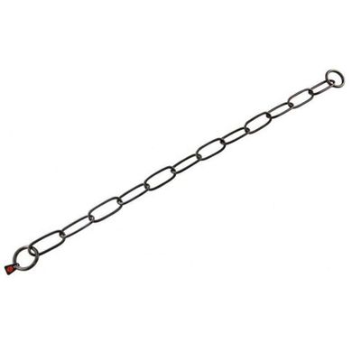 Sprenger (Шпренгер) Extra Long Link - Ошейник для собак, широкое звено, черная сталь 4 мм / 72 см