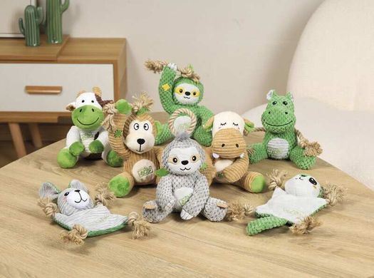M-Pets (М-Петс) Terra Eco Puppy Toy Zuzu - Еко-іграшка Зузу для цуценят, 18х11х15 см