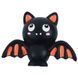 M-Pets (М-Петс) Halloween Black Bat - Игрушка Летучая мышь на Хеллоуин для собак, Черный, 16х6,4х12,5 см