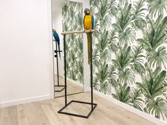 Haustier (Хаустиер) Loft - Стенд для попугая напольный, черный