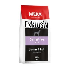 Mera (Мера) Exklusiv Sensitive Adult Lamb&Rice - Сухой корм с ягненком и рисом для взрослых собак с чувствительным пищеварением 15 кг