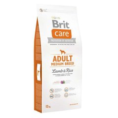 Brit Care (Брит Кеа) Adult Medium Breed Lamb & Rise - Сухой корм для взрослых собак средних пород с ягненком и рисом 1 кг