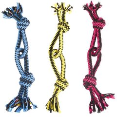 M-Pets (М-Петс) Twist Eight Toy – Іграшка-мотузка (бавовна) Твіст 8 для собак 49 см Кольори в асортименті