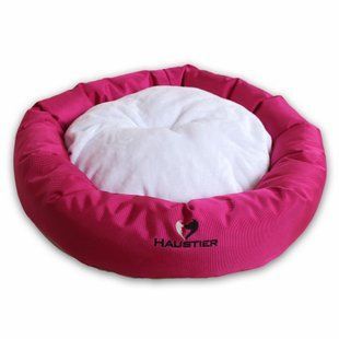 Haustier Лежанка для кошек и малых собак Fuchsia круглая - M