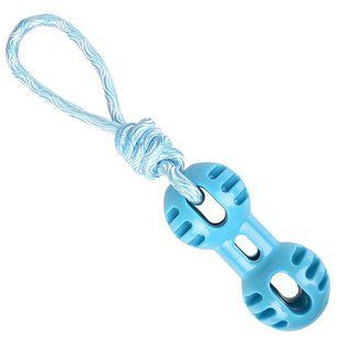 Flamingo (Фламінго) Rudo Dumbbell With Rope - іграшка для собак гантеть з мотузкою 34,5 см