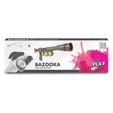 M-Pets (М-Петс) Bazooka Ball Launcher &ndash; Метатель м'ячів для дресирування собаки Комплект