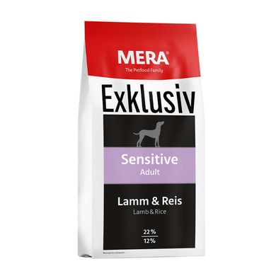 Mera (Мера) Exklusiv Sensitive Adult Lamb&Rice - Сухий корм з ягням та рисом для дорослих собак з чутливим травленням 15 кг