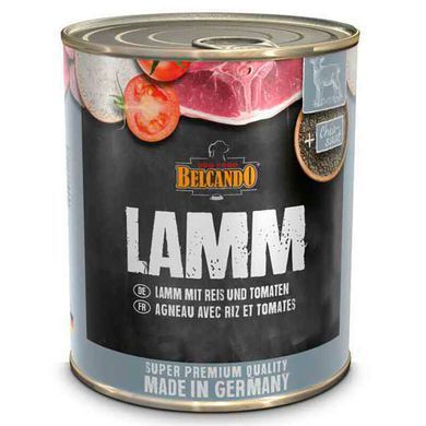 Belcando (Белькандо) Lamm - Консервированный корм с ягненком, рисом и помидорами для взрослых собак 800 г