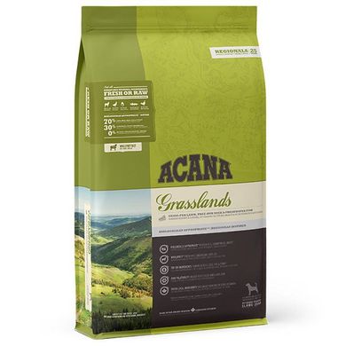 Acana (Акана) Grasslands Dog Recipe – Сухий корм з ягням і качкою для собак різного віку і порід 6 кг