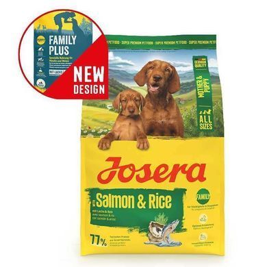 Josera (Йозера) Mother&Puppy Salmon&Rice - Сухой корм с лососем и рисом для беременных/кормящих сук и щенков, 12,5 кг