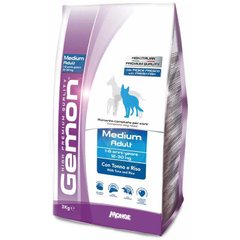 Gemon (Джемон) Medium Adult - Сухой корм для взрослых собак средних пород с тунцом и рисом 3 кг