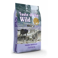 Taste of the Wild (Тейст оф зе Вайлд) Sierra Mountain Canine Formula - Сухой корм с запеченным мясом ягненка для собак различных пород на всех стадиях жизни 2 кг