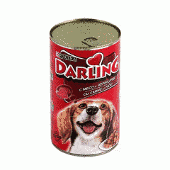 DARLING (Дарлинг) Консервы для собак с мясом и печенью 400 г