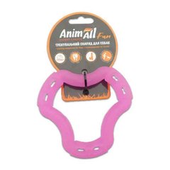 AnimAll (ЭнимАлл) Fun - Игрушка кольцо 6 сторон для собак 12 см Зеленый