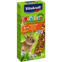 Vitakraft (Витакрафт) Kracker Original + Honey & Spelt - Крекер для кроликов с медом и спельтой 2 шт./уп.