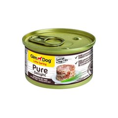 GimDog (ДжимДог) LITTLE DARLING Pure Delight - Консервы для собак с курицей и говядиной 85 г