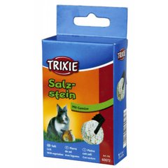 Trixie (Трикси) Salt Lick with Vegetables - Минерал-соль с травами на держателе для грызунов 95 г