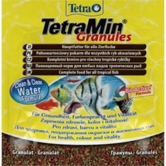 Tetra (Тетра) TetraMin Granules - Сухой Корм для декоративных рыб в гранулах 15 г