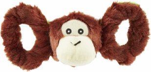 Jolly Pets (Джоллі Петс) TUG-A-MAL Monkey Dog Toy - Іграшка-пискавка Мавпочка для перетягування, 14х45х18 см