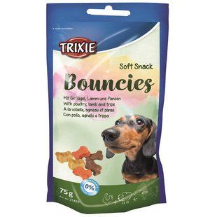 Trixie (Трикси) Esquisita Bouncies - Лакомство с ягненком и курицей для собак, 75 г