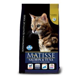 Farmina (Фармина) Matisse Cat Salmon & Tuna &ndash; Сухой корм с лососем и тунцом для взрослых кошек, 400 г