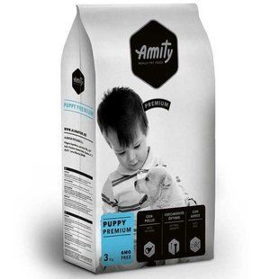 Amity (Амити) Premium Chicken Puppy - Сухой корм с курицей для щенков собак различных пород, 3 кг