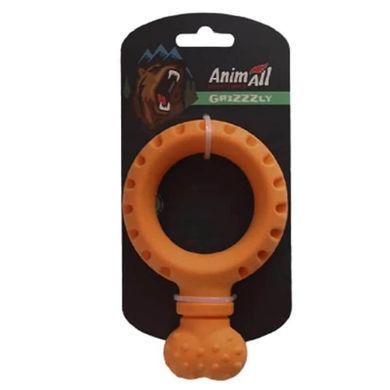 AnimAll (ЕнімАлл) GrizZzly - Іграшка-кулон для собак, Ментоловый, 14х9х2,95 см