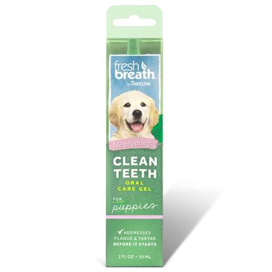 TropiClean (Тропіклін) Oral Care Gel Clean Teeth - Гель для чищення зубів для цуценят 59 мл