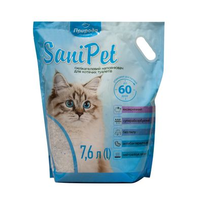 Наповнювач Природа силікогелевий SANI PET 7,6 л