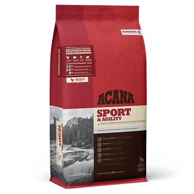Acana (Акана) Sport & Agility - Сухой корм с мясом цыпленка для активных собак 11,4 кг