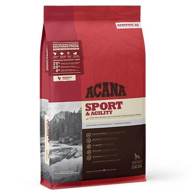 Acana (Акана) Sport & Agility - Сухой корм с мясом цыпленка для активных собак 11,4 кг