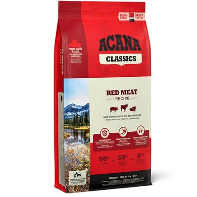 Acana (Акана) Red Meat Recipе - Сухий корм з червоним м'ясом для собак всіх порід та всіх стадій життя 17 кг