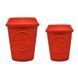 SodaPup (Сода Пап) Coffee Cup &ndash; Игрушка-диспенсер для лакомств з супермицного материалу Чашка кави для собак, Красный, L