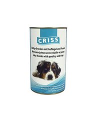 Criss (Крісс) Geflugel & Pancen Консерва для собак - Птиця та рубець 1,24 кг