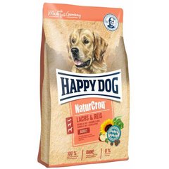 Happy Dog (Хеппи Дог) NaturCroq Lachs&Reis - Сухой корм с лососем и рисом для взрослых собак 12 кг